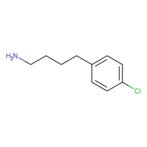 NCCCCc1ccc(cc1)Cl