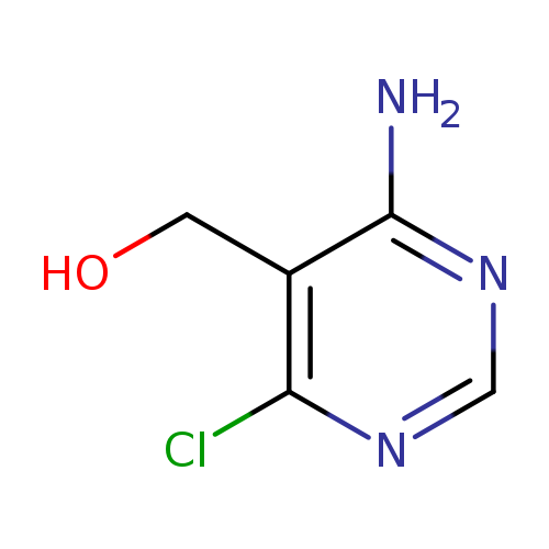 OCc1c(N)ncnc1Cl