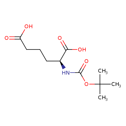 OC(=O)[C@@H](NC(=O)OC(C)(C)C)CCCC(=O)O