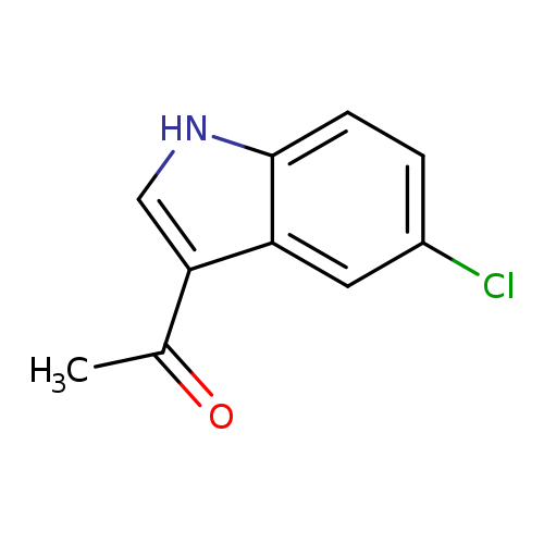 Clc1ccc2c(c1)c(c[nH]2)C(=O)C