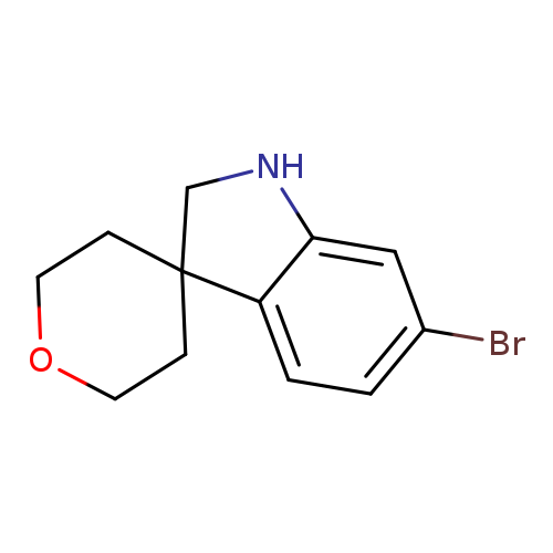 Brc1ccc2c(c1)NCC12CCOCC1