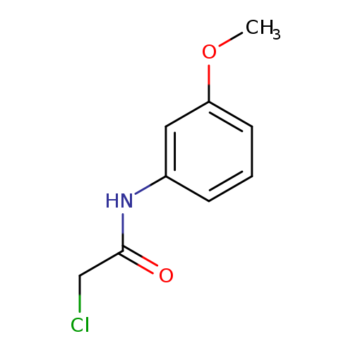 ClCC(=O)Nc1cccc(c1)OC