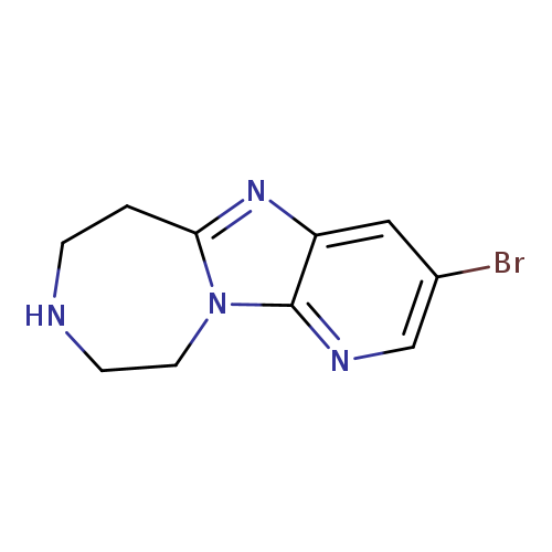 Brc1cnc2c(c1)nc1n2CCNCC1