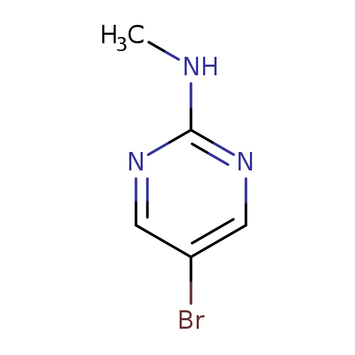 CNc1ncc(cn1)Br