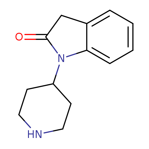O=C1Cc2c(N1C1CCNCC1)cccc2