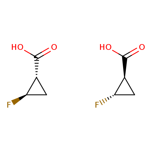 F[C@H]1C[C@@H]1C(=O)O.F[C@@H]1C[C@H]1C(=O)O