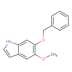 COc1cc2cc[nH]c2cc1OCc1ccccc1