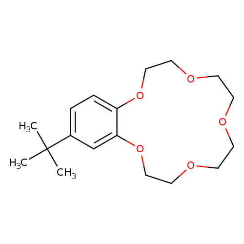 CC(c1ccc2c(c1)OCCOCCOCCOCCO2)(C)C