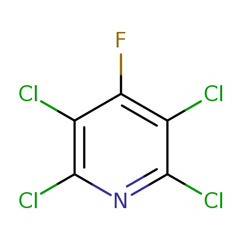 Clc1nc(Cl)c(c(c1Cl)F)Cl