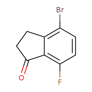 O=C1CCc2c1c(F)ccc2Br