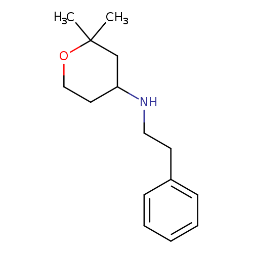 CC1(C)OCCC(C1)NCCc1ccccc1