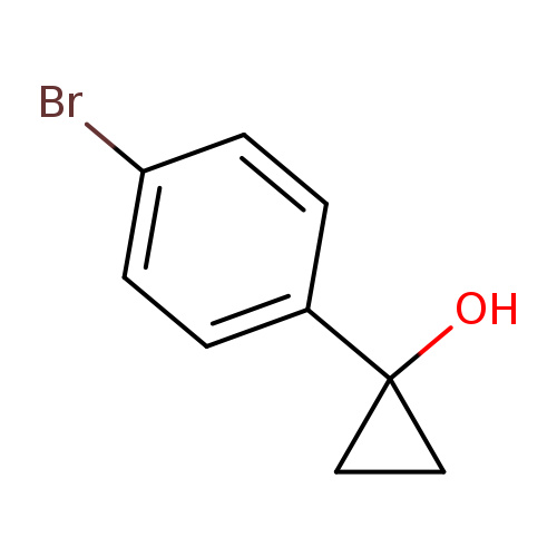 OC1(CC1)c1ccc(cc1)Br