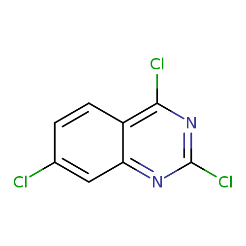 Clc1ccc2c(c1)nc(nc2Cl)Cl