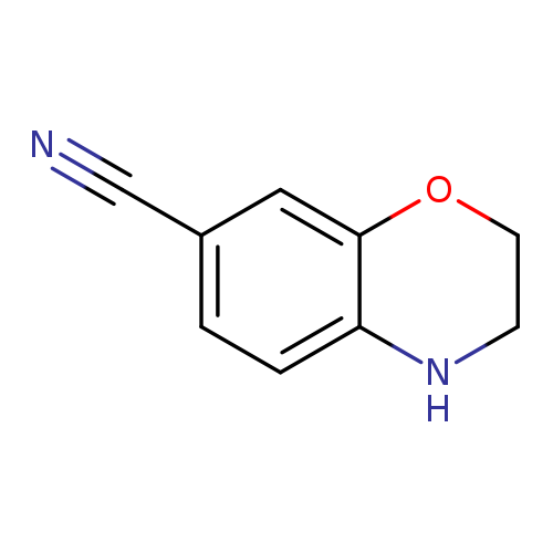 N#Cc1ccc2c(c1)OCCN2