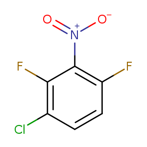 [O-][N+](=O)c1c(F)ccc(c1F)Cl