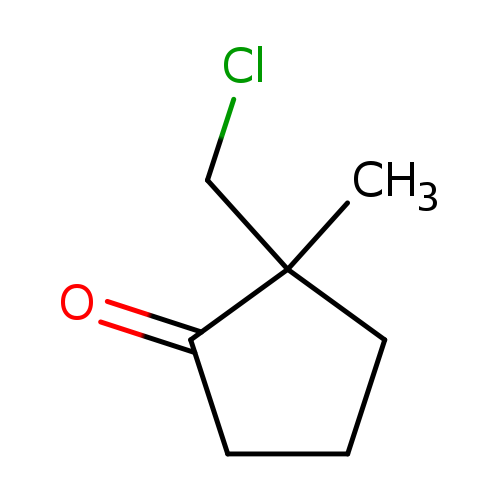 ClCC1(C)CCCC1=O