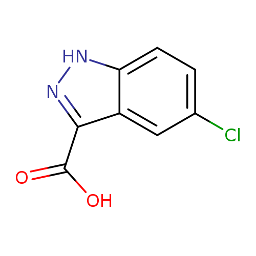 OC(=O)c1n[nH]c2c1cc(Cl)cc2