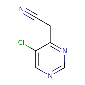 N#CCc1ncncc1Cl