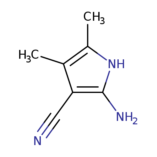 N#Cc1c(N)[nH]c(c1C)C
