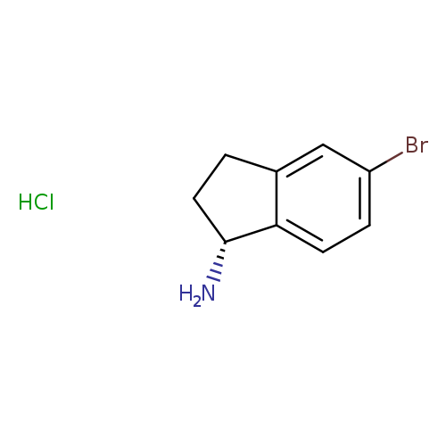 Brc1ccc2c(c1)CC[C@H]2N.Cl