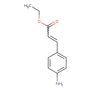 CCOC(=O)C=Cc1ccc(cc1)N