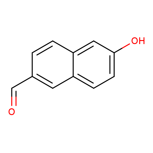 O=Cc1ccc2c(c1)ccc(c2)O