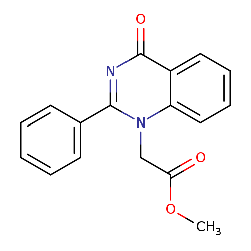 COC(=O)Cn1c(nc(=O)c2c1cccc2)c1ccccc1
