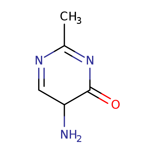 CC1=NC(=O)C(C=N1)N