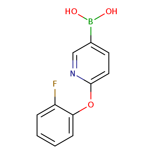 Fc1ccccc1Oc1ccc(cn1)B(O)O