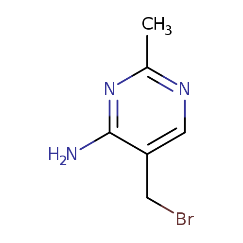 BrCc1cnc(nc1N)C