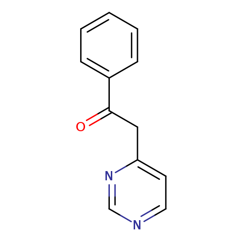 O=C(c1ccccc1)Cc1ccncn1