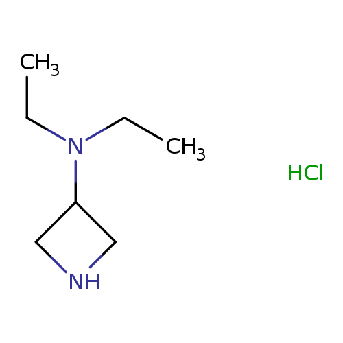 CCN(C1CNC1)CC.Cl