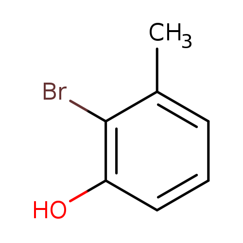 Brc1c(C)cccc1O