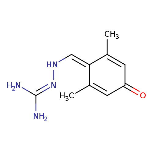 NC(=NNC=C1C(=CC(=O)C=C1C)C)N