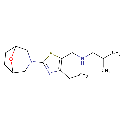 CCc1nc(sc1CNCC(C)C)N1CC2CCC(C1)O2