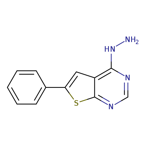 NNc1ncnc2c1cc(s2)c1ccccc1
