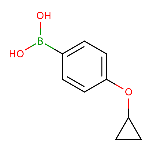 OB(c1ccc(cc1)OC1CC1)O