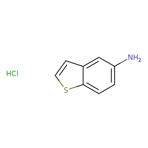 Nc1ccc2c(c1)ccs2.Cl