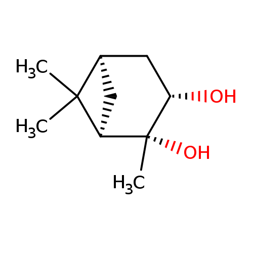 O[C@H]1C[C@H]2C[C@@H]([C@@]1(C)O)C2(C)C