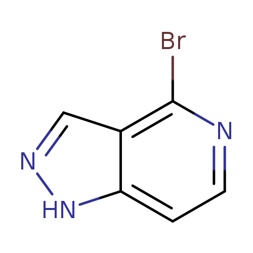 Brc1nccc2c1cn[nH]2