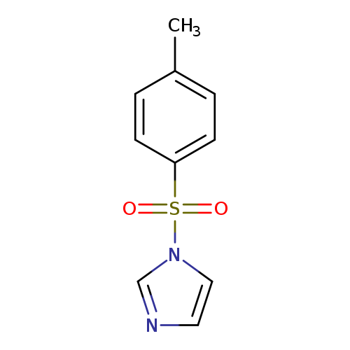 Cc1ccc(cc1)S(=O)(=O)n1cncc1