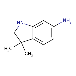 Nc1ccc2c(c1)NCC2(C)C