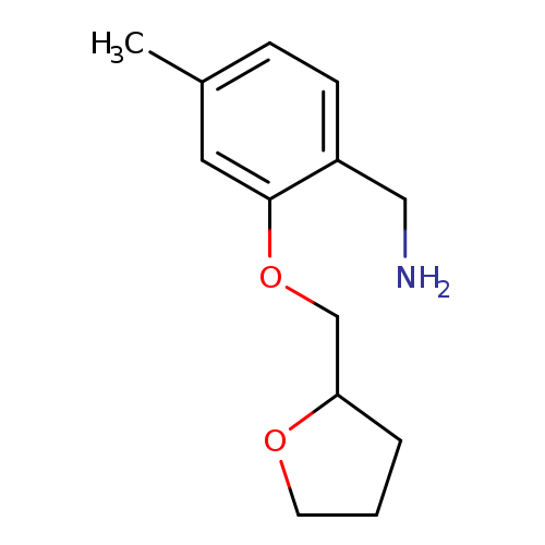 NCc1ccc(cc1OCC1CCCO1)C