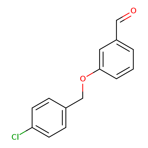 O=Cc1cccc(c1)OCc1ccc(cc1)Cl