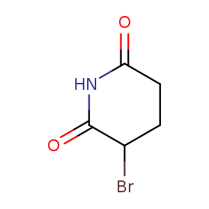 BrC1CCC(=O)NC1=O