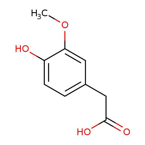 COc1cc(ccc1O)CC(=O)O