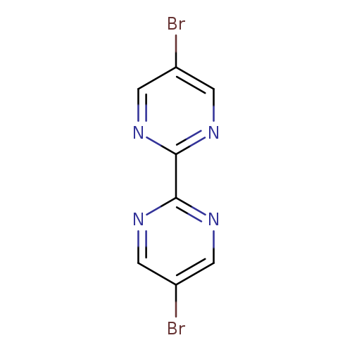 Brc1cnc(nc1)c1ncc(cn1)Br