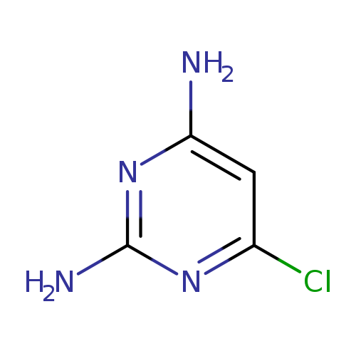 Nc1cc(Cl)nc(n1)N