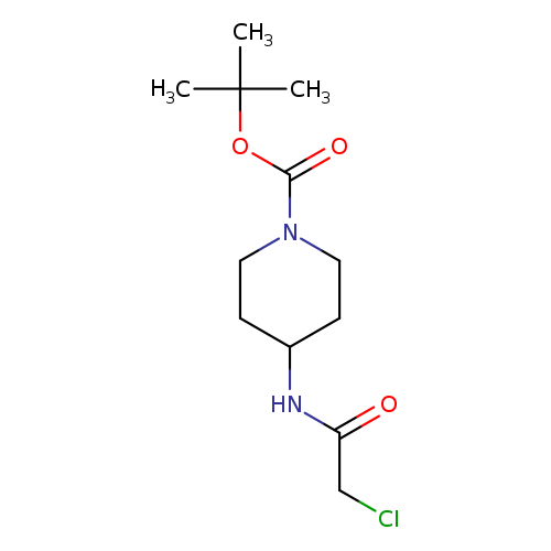 ClCC(=O)NC1CCN(CC1)C(=O)OC(C)(C)C