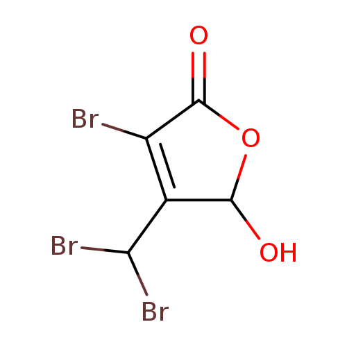 BrC(C1=C(Br)C(=O)OC1O)Br